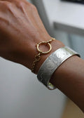Gorgeous 30 Grams Silver Bangle w Engravings 1949 Sweden
