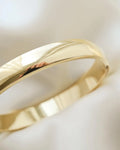 High Shine Danish Vintage Bangle 14K Gold