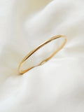 Eternally Elegant Classic Vintage Bangle Solid 18K Gold Sweden 1970