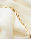 Extraordinary Perfect Danish Link Necklace by Sigurd Rnna 14K Gold