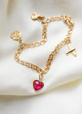 Wildly Charming Vintage Charm Bracelet 18K Gold 1960 Sweden