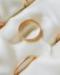 Beautiful Edwardian Wedding Band 18K Gold 1900