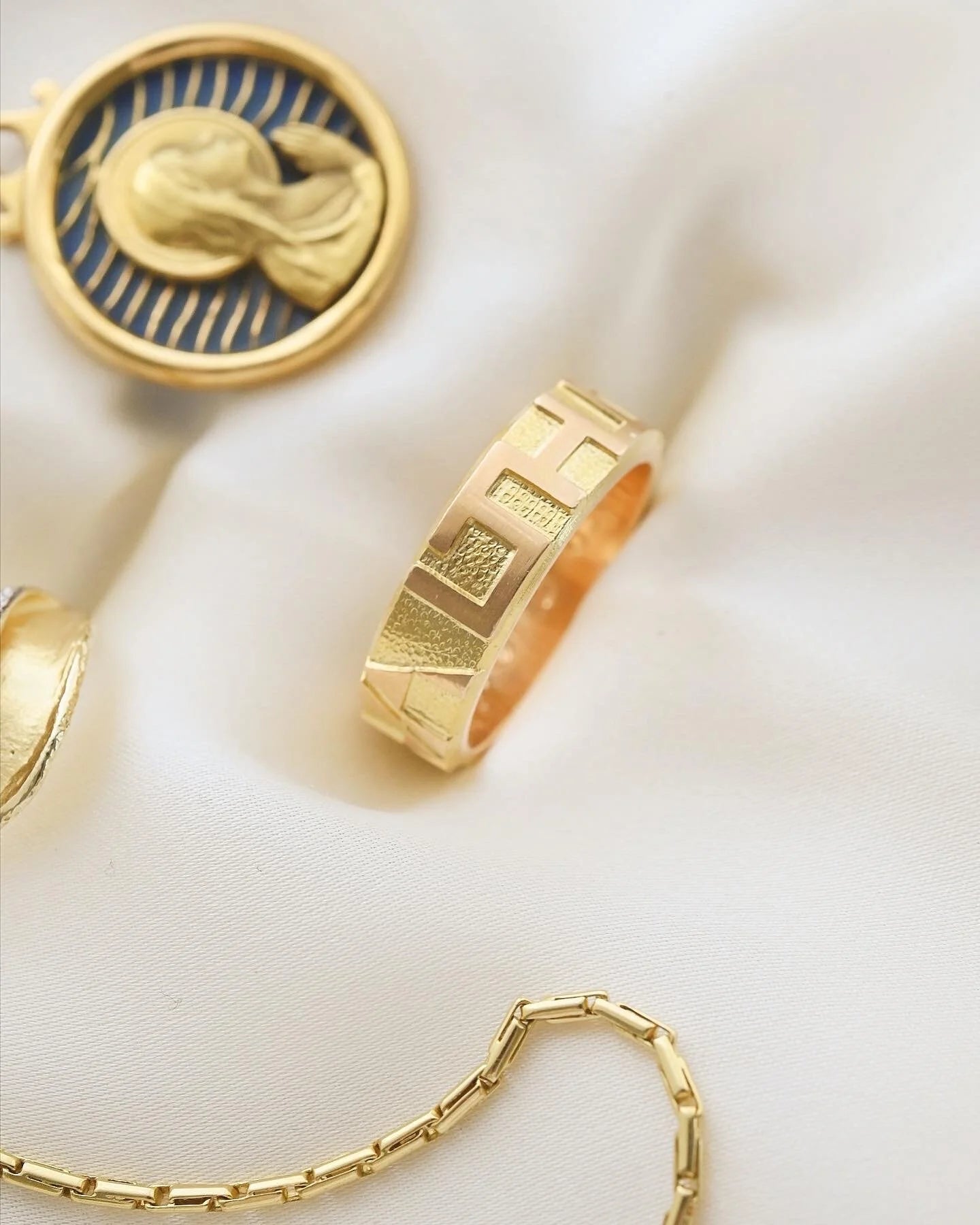 The Coolest LTH Ring Rose and Yellow Gold 18K Gold 1972