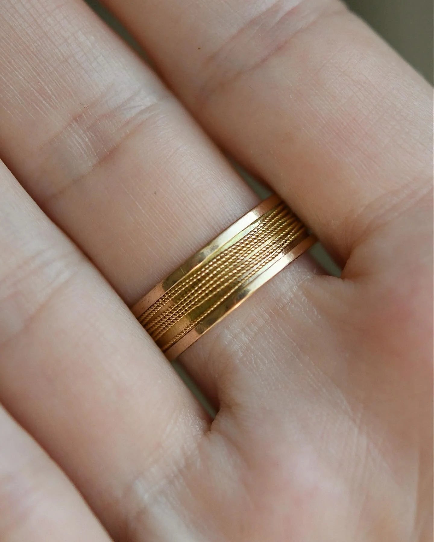 Amazing 216 Year Old Ring 18K Gold 1805