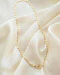 Rare 16.4 Inches Antique Swedish Watch Chain 18K Gold 1920s