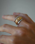 Dreamy Half Eternity Band 0.31 Carats 18K White Gold