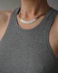 Stunning Danish Vintage Necklace 14K Gold 1970s