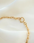 Antique Swedish Watch Chain Flat Anchor Links 18K Gold 1920s