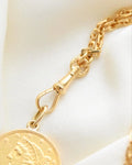 Amazing Antique Long Guard Chain Ultra Long 18K Gold 1910s