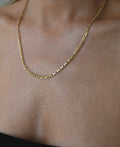 Perfect Long Sexy Biker Link Chain 14K Gold