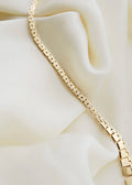 Sexy Fringed Cleopatra Necklace 14K Gold 1960