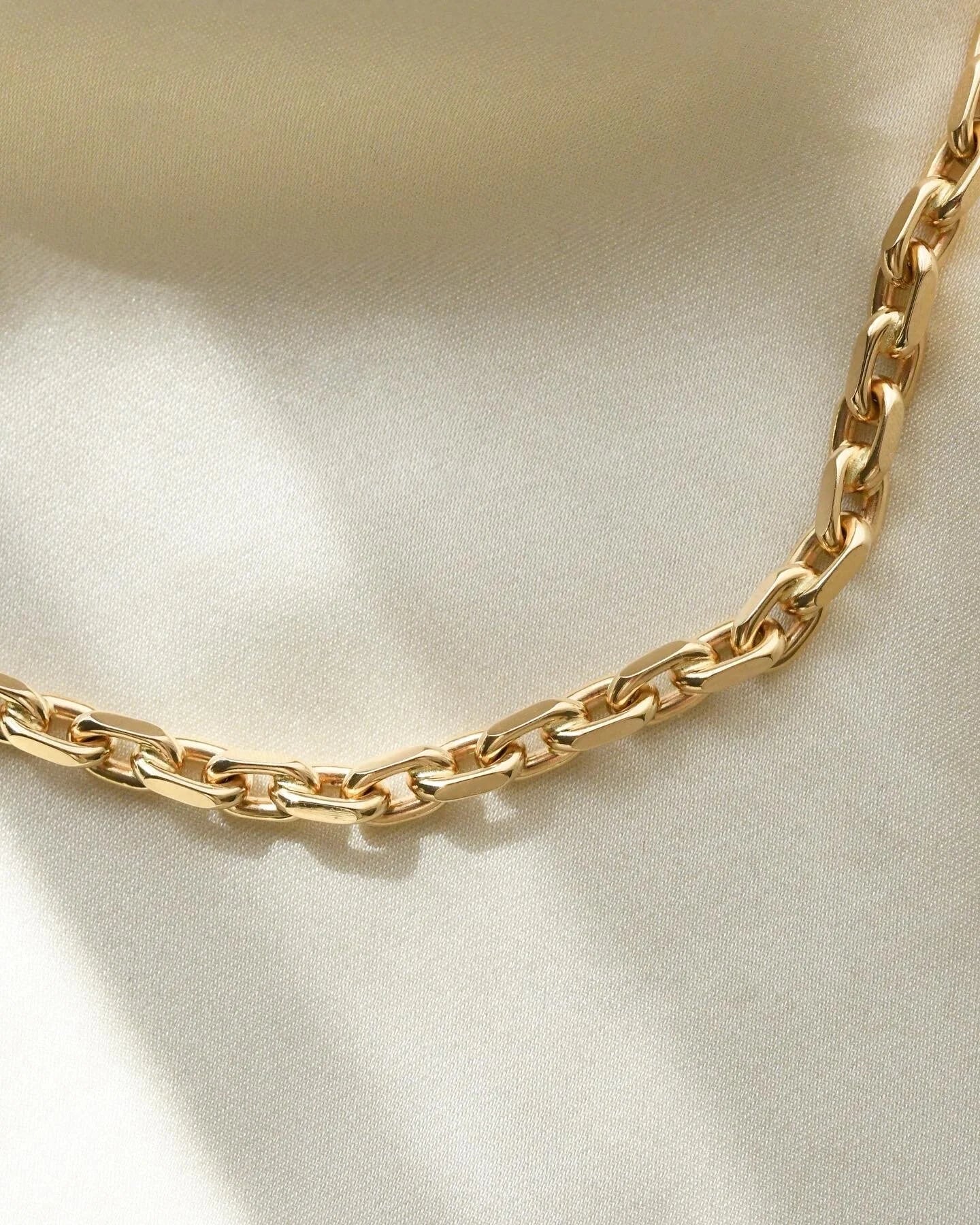 The Perfect Vintage Anchor Chain 14K gold