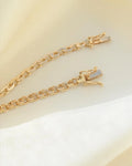 Glowing Vintage Baby Bismarck Bracelet 18K Gold