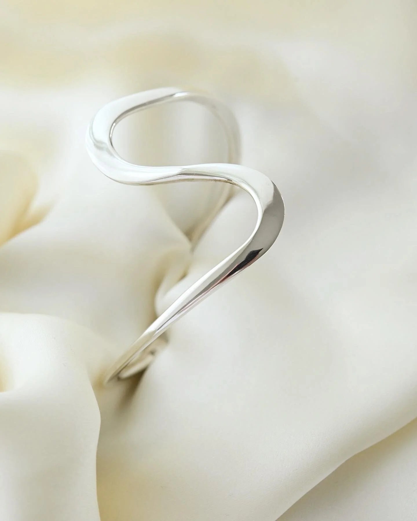 Beautiful Danish Vintage Bangle Sterling Silver 1960