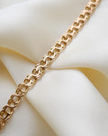 Glowing Swedish Bismarck Bracelet 18K Gold 1957