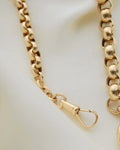 Amazing Antique Jumbo Belcher Link Watch Chain 18K Gold 1910s
