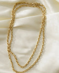 Rare Ultra Long Anchor Chain 14K Gold