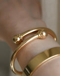 Unique Antique Bangle 14K Gold 1930s