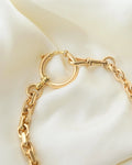 Big Fat Antique Anchor Link Watch Chain 18K Gold