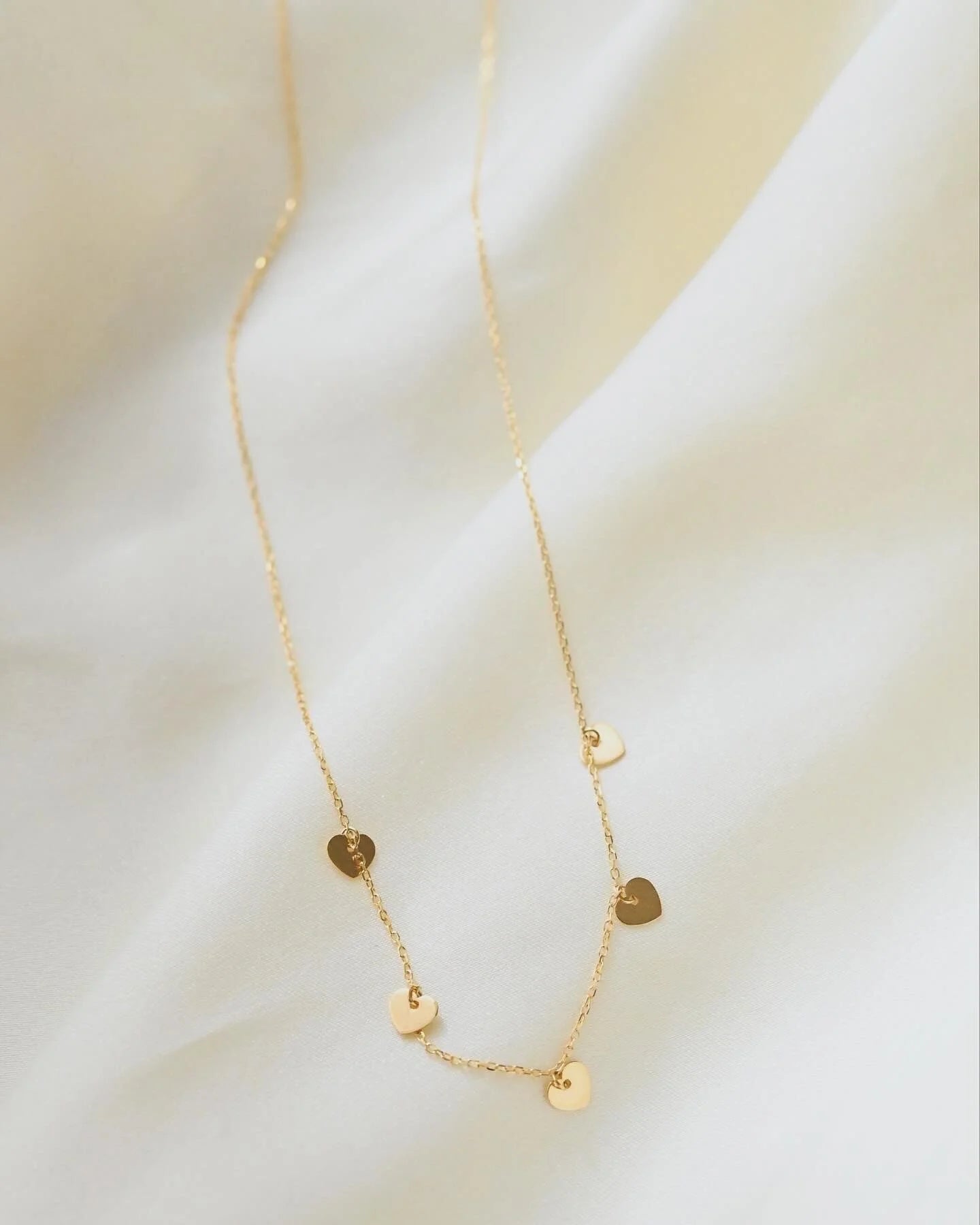 Dainty Heart Cutie Necklace 18K Gold