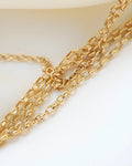 Sublime Rare 33 Grams Long Guard On 107 Inches 18K Gold