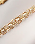 Amazing Star Link Necklace Sweden 1960 18K Gold