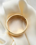 Engraved Dream Bangle 18K Gold 26.7 Grams 1948