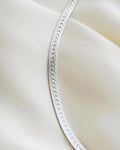 Shipping included! Beautiful Textured Herringbone Necklace Sterling Silver