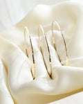 Amazing Faceted Round Vintage Bangles 14K Gold 1970s
