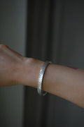 Romantic Scroll Work Swirl Silver Bracelet C. 1910