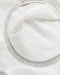 Sublime Silver Necklace Cleopatra Style Sweden 1970s