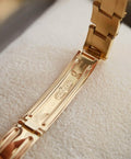 Rolex Oyster Perpetual Datejust Ladies Mint Condition Full Set Box and Papers 18K Gold 1978