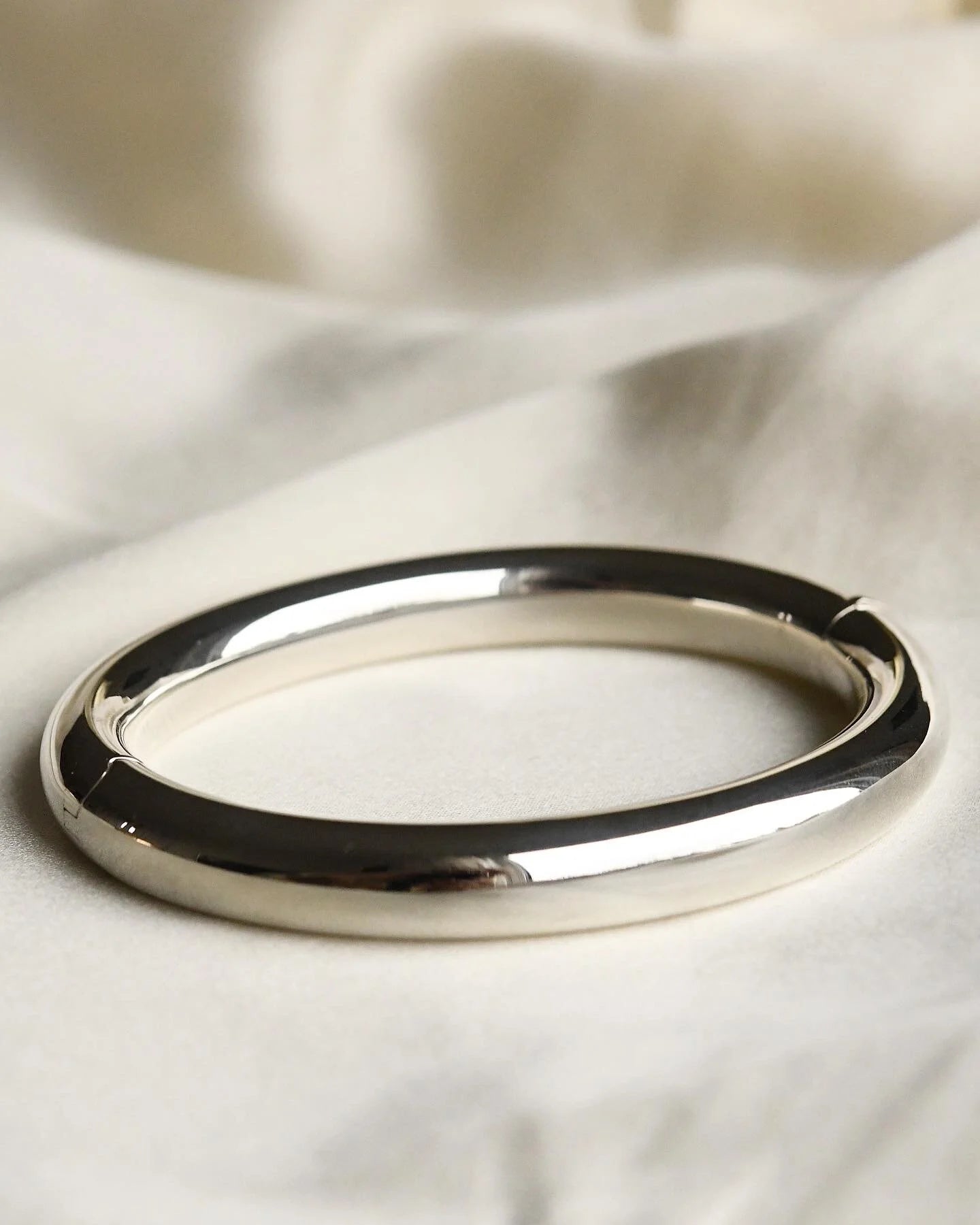 Big, Cool Silver Bangle