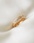 Antique Swedish Diamond Band 18K Gold