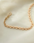 Amazing Rare 10.4 Inches Rose Gold Watch Chain 18K Gold