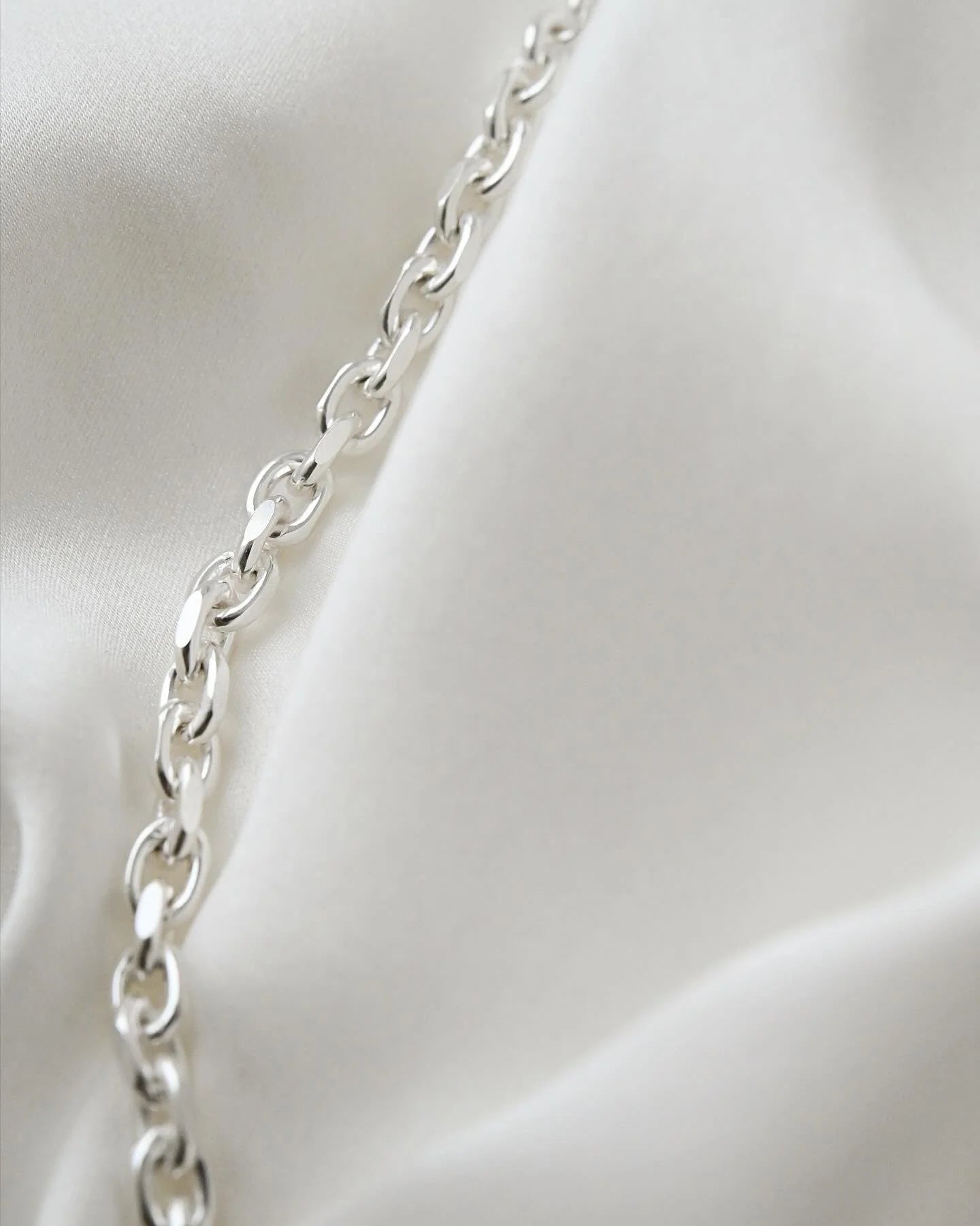 Heavy Amazing 33 grams Solid Sterling Silver Watch Chain
