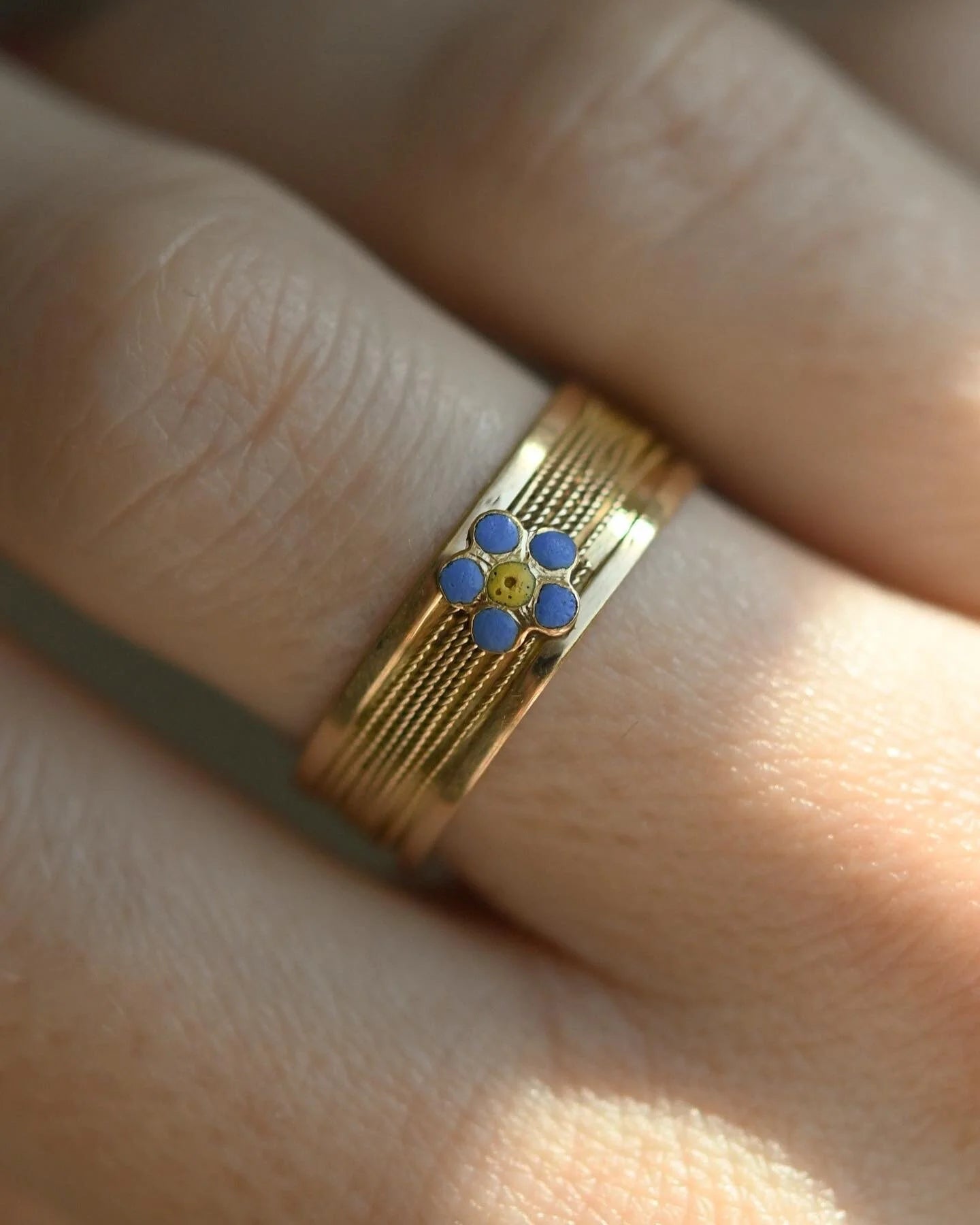 Amazing 216 Year Old Ring 18K Gold 1805