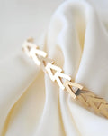 Vintage Jumbo Bracelet by Danish Willy Junget 14K Gold 1960