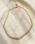 Gorg Bismarck Chain with Puffy Heart 14K Gold 1966