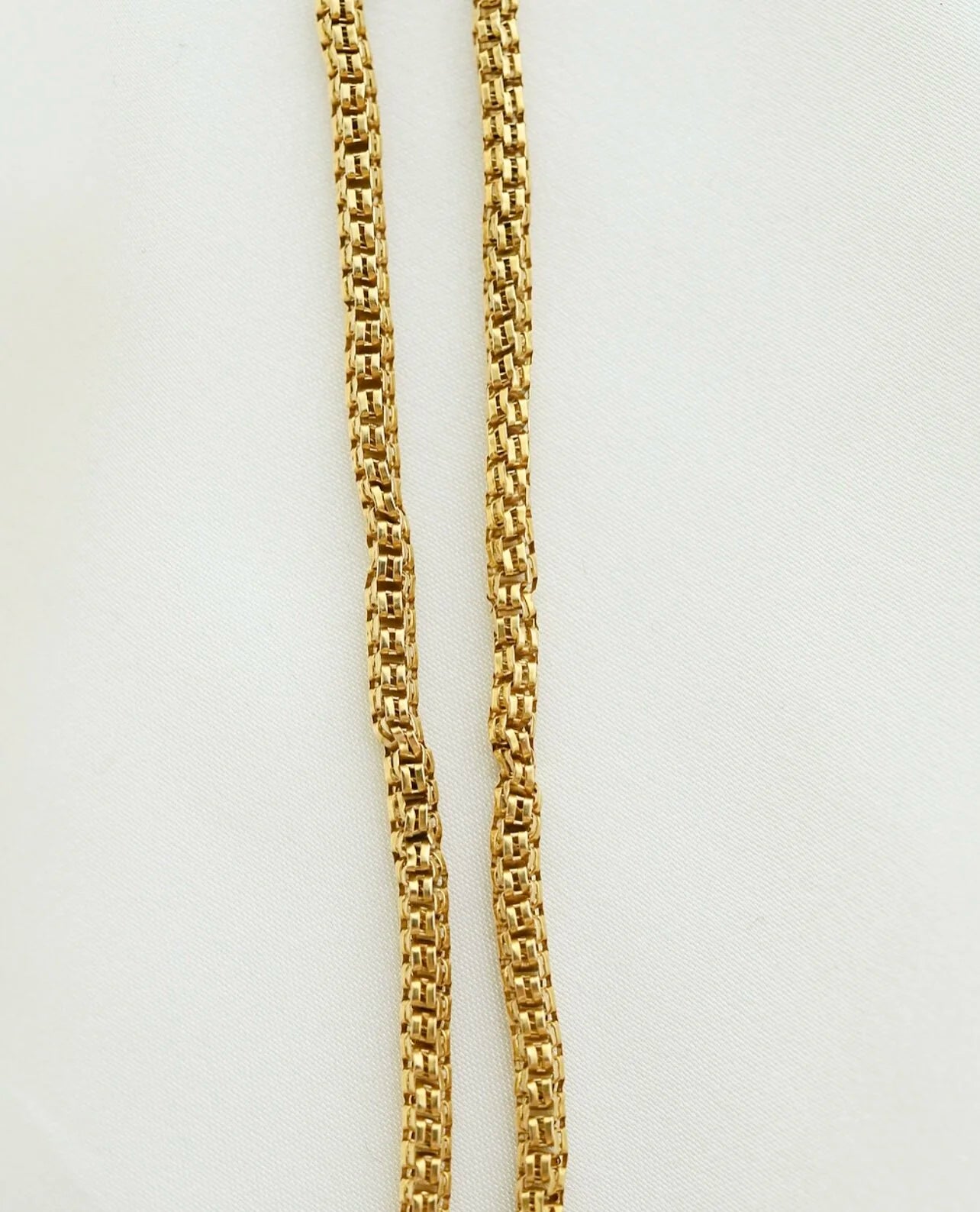 Once in A Lifetime Antique Long Guard Chain 18K Gold 1840