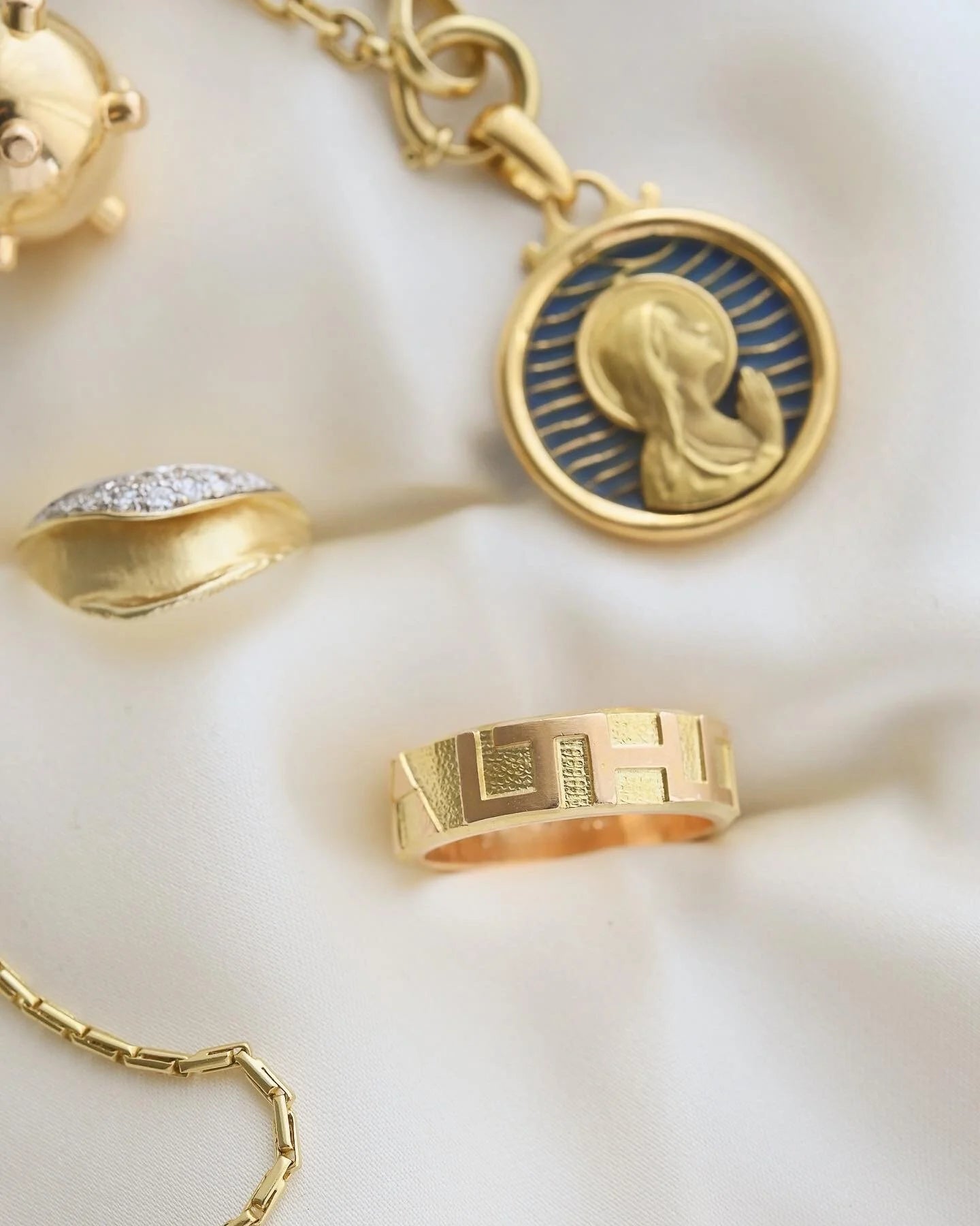 The Coolest LTH Ring Rose and Yellow Gold 18K Gold 1972
