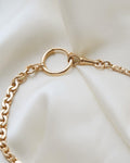 Antique Virola Link Watch Chain 18K Gold 1937