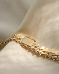 Fancy Link Vintage Necklace 14K 1970s