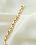 Perfect Danish Vintage Dream Link Bracelet 14K Gold
