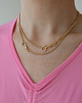 Versatile Fun Vintage Curb Link Chain 18K Gold