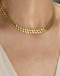 Sexy Italian Vintage Necklace 18K Gold 1970s