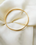 High Carat Glimmer Bangle 21K Gold 1970