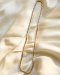 Glowing Vintage Rope Link Chain 14K Gold 1970s