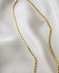 Stunning Rare Tiny Hearts Link Chain Necklace 14K Gold