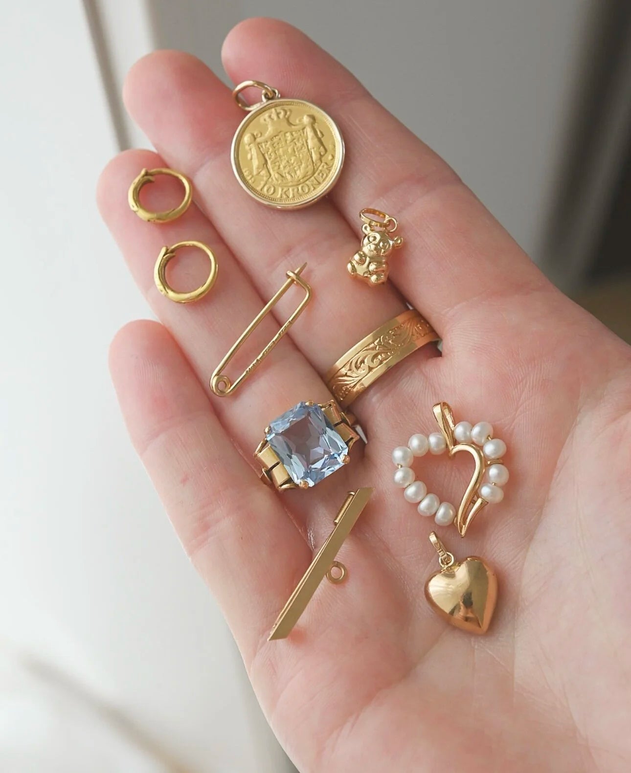 Saturday Selection Danish and Swedish Antique and Vintage Pieces 18-22K Gold 1800-1984